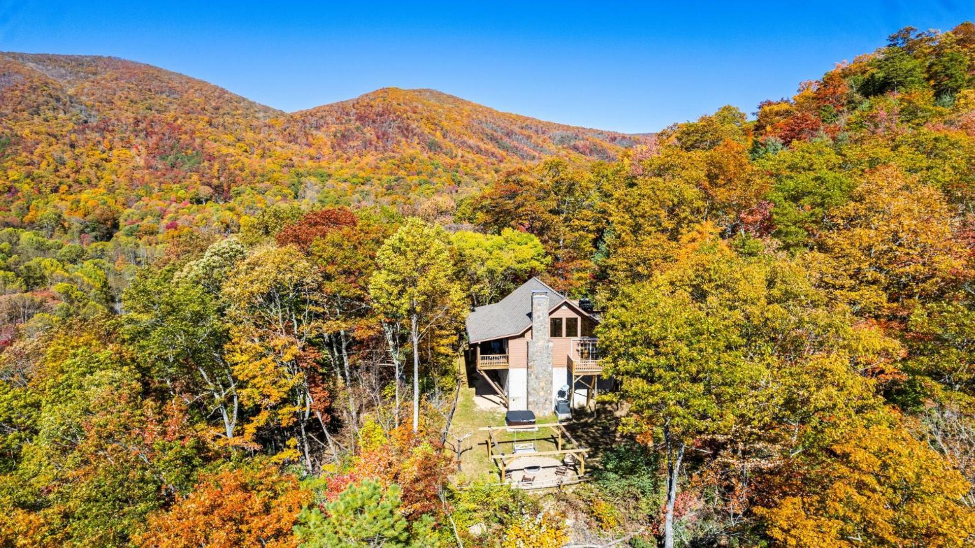 Maggie Valley Cabin With Beautiful Mountain Views, Hottub, Pet Friendly, Gameroom, Fireplace Buitenkant foto